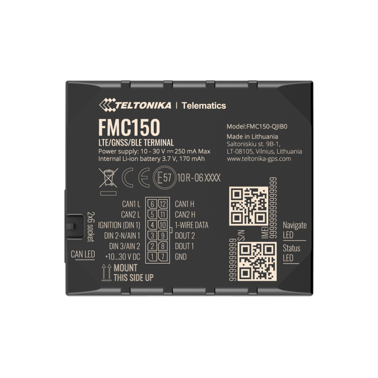 Teltonika FMC150 - bedrade tracker met CAN-bus