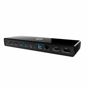 HP 3005pr USB 3.0 Port Replicator Docking Station 681280-001 690650-001 inclusief lader