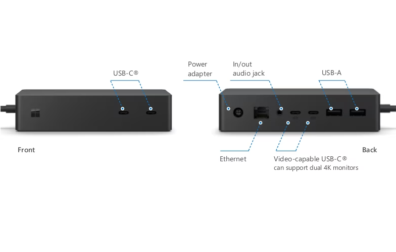 Microsoft Surface dock 2 1931