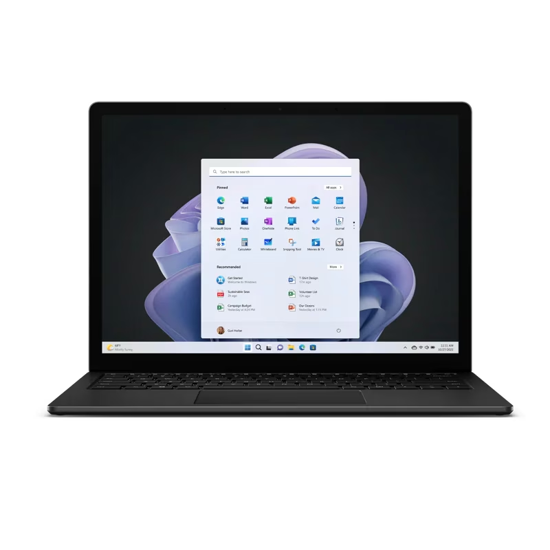 Microsoft Surface Laptop 5 Zwart | 13 inch TOUCHSCREEN | I5 12e gen | 16GB | 256GB SSD