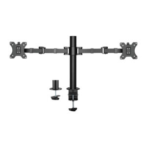 ACT AC8326 | Verstelbare Monitor-bureaubeugel | Tot 32" | Max 12kg | VESA 100x100 | 2 Monitoren