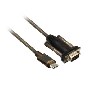 ACT AC6002 | Seriële Kabel | USB-C naar DB-9 | 1,5 m | Zwart