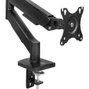 ACT AC8313 Essentials | Verstelbare Monitor-bureaubeugel | Tot 35" | Max 9 kg | VESA 75x75 / 100x100 | 1 Monitor | Gasveer