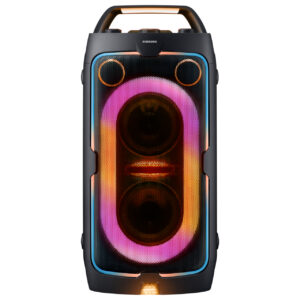 Samsung Sound Tower MX ST40F | Bluetooth Party Speaker | 160W | Tot 12 Uur Accuduur | IPX4 Spatwaterbestendig | Karaoke & Party Lights+