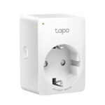 TP-Link Tapo P100 (4-pack) | Slimme Wi-Fi-stekker | 2300W | Spraakbesturing | Schema & Timer | Compact ontwerp | Wit