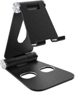 Mobiparts Tablet Stand | Verstelbare Tablethouder van Metaal | Maat L