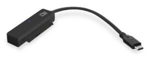 ACT kabel-tussenstuk | USB-C naar SATA 7-pin + 15-pin | Zwart | AC1525