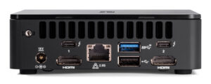 ASUS NUC 12 Pro Slim Barebone Desktopcomputer | Intel Core i7-1260P | Zonder DDR4-geheugen, opslag en besturingssysteem