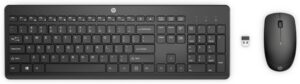 QWERTZ | HP 235 | Draadloze Muis en Toetsenbordcombo | QWERTZ