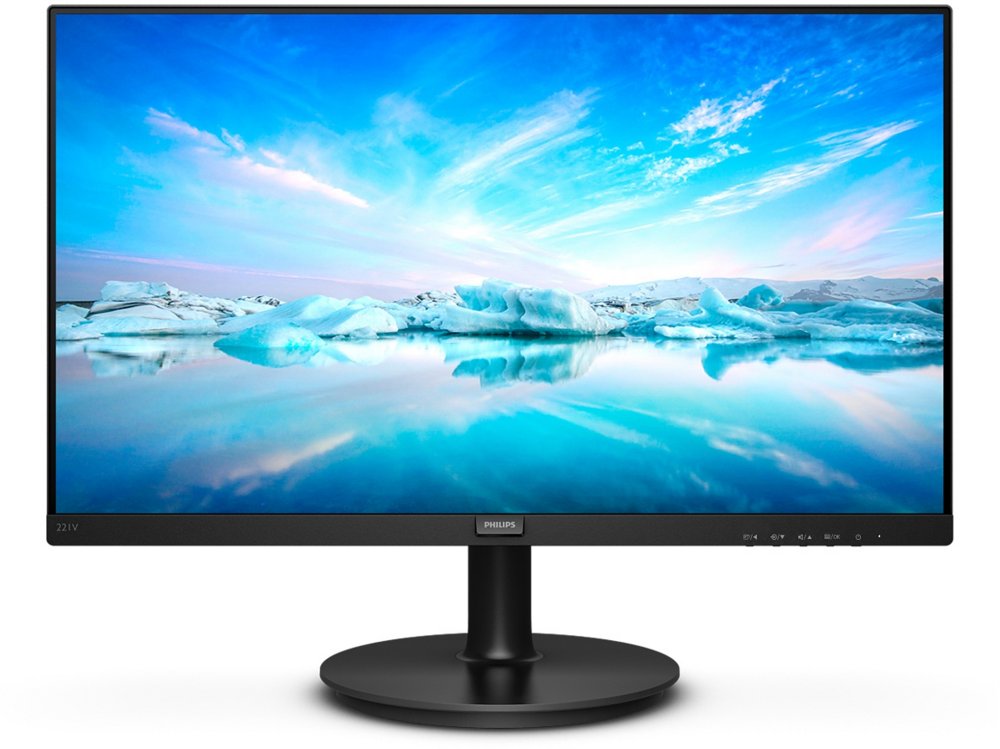 Philips V-Line 221V8A/00 21.5″ | 1920×1080 VA | 75Hz | Ingebouwde Luidsprekers | VESA-Compatibel | Monitor