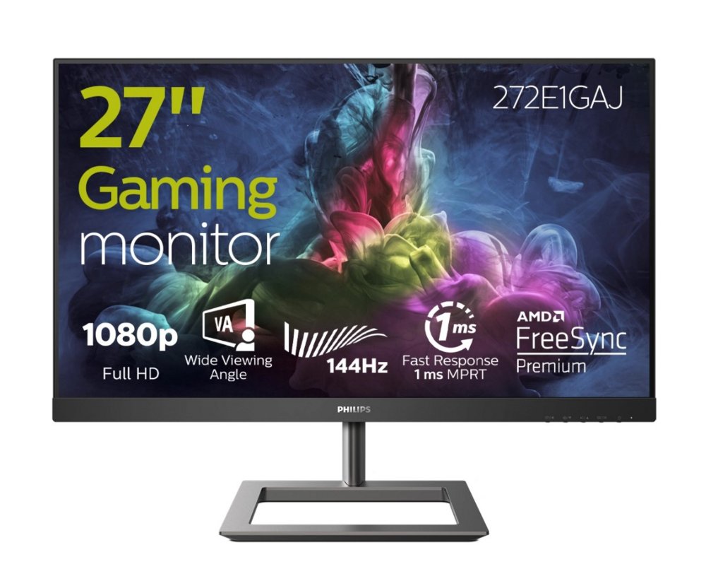 Philips E-Line 272E1GAJ 27″ | 1920×1080 VA | 144Hz | Gaming Monitor