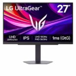 LG UltraGear 27G810A-B | 27″ 4K UHD IPS Gaming Monitor | 3840×2160 | 180Hz | 1ms | DisplayHDR 400