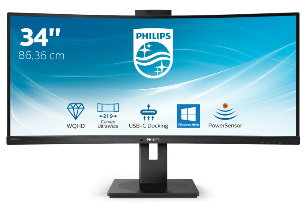Philips Brilliance 346P1CRH/00 34″ | 3440×1440 VA | 100Hz | Ultrawide Monitor
