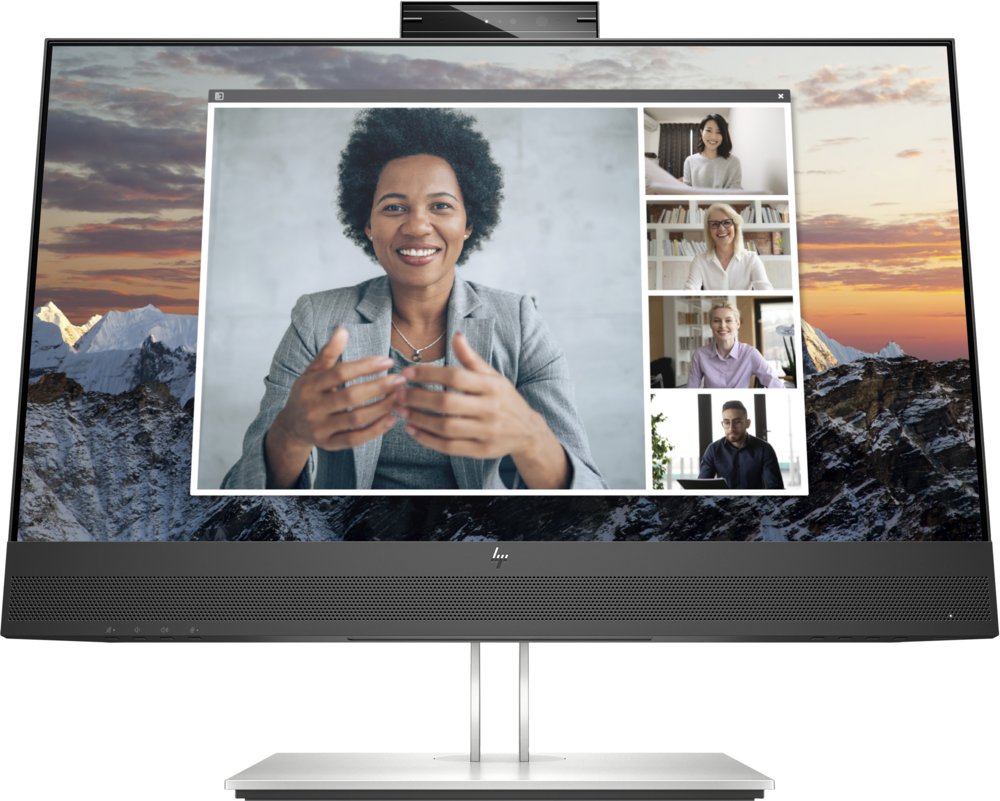 HP E24m G4 23,8″ | 1920×1080 FHD IPS | 5ms | 99% sRGB | USB-C met 65W Power Delivery | 5MP Pop-up Webcam | Stereo Speakers | Microfoon | Monitor