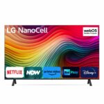 LG NanoCell 43NANO81T6A | 43” Ultra HD 4K | LED Smart TV | Wifi | WebOS | HDR10 | 50Hz