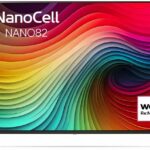 LG NanoCell 43NANO82T6B | 43″ 4K Ultra HD NanoCell Smart TV | WebOS 24 | HDR10 | 60Hz