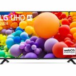 LG 43UT73003LA 43″ | Ultra HD 4K LED Smart TV | WebOS + Wifi | HDR10 & FILMMAKER Mode | Slim Design + AI Sound | 60Hz