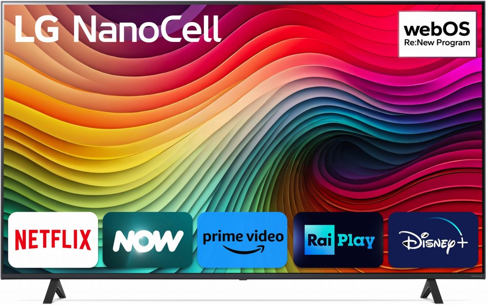 LG NanoCell 50NANO81T6A 50″ | Ultra HD 4K NanoCell Smart TV | WebOS + Wifi | HDR10 | 50Hz