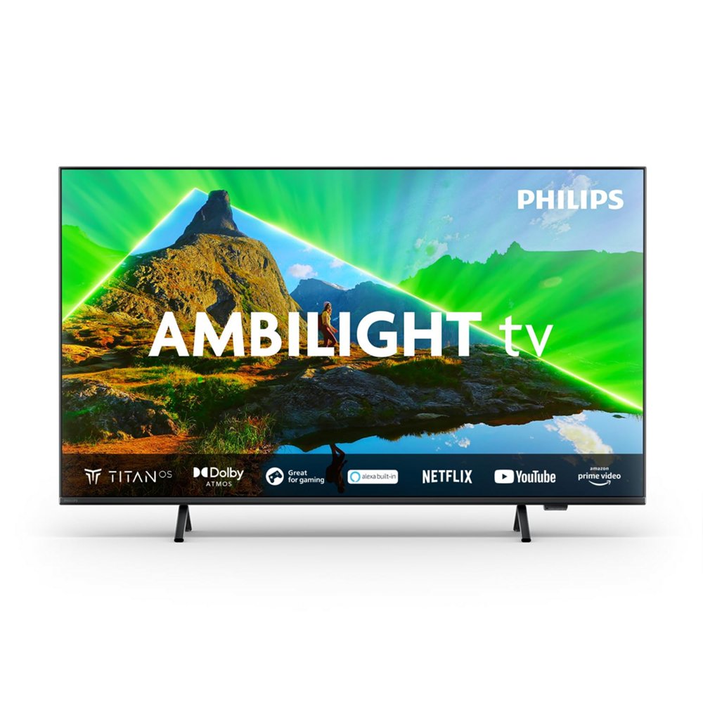 Philips 50PUS8309/12 | 50” Ultra HD 4K | LED Ambilight Smart TV | Wifi | Titan OS | HDR10+ | 60Hz