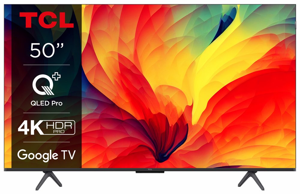 TCL 50QLED780 | 50″ 4K Ultra HD QLED Smart TV | Google TV | Quantum Dot | HDR10 | 60Hz