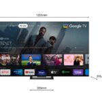 TCL 55C749 | 55” Ultra HD 4K | QLED Smart TV | Wifi | Google TV | Local Dimming | Dolby Vision | 144Hz