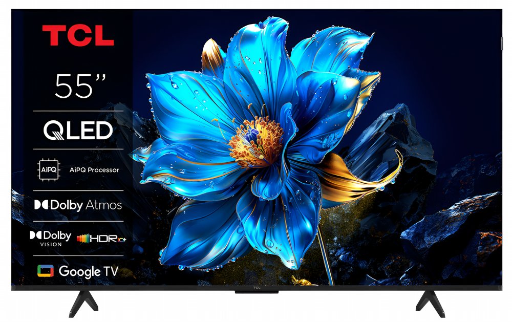 TCL 55P79K | 55” Ultra HD 4K | QLED Smart TV | Wifi | Google TV | Dolby Vision | 60Hz (2025)