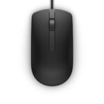 Dell MS116 | Bekabelde Muis | Links- en Rechtshandig | USB-A | 1000 DPI | Zwart