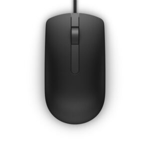 Dell MS116 | Bekabelde Muis | Links- en Rechtshandig | USB-A | 1000 DPI | Zwart
