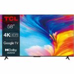 TCL 58P63 | 58” Ultra HD 4K | LED Smart TV | Wifi | Google TV | HDR10 | 60Hz