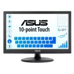 ASUS VT168HR | 15.6″ Touchscreen Monitor | 1366 x 768 | WXGA | LED | Zwart