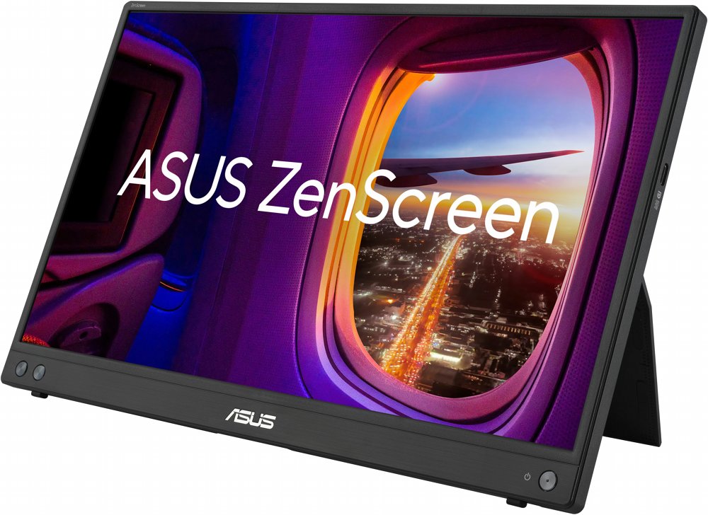 ASUS ZenScreen MB16AHV | 15,6″ Full HD IPS Monitor (1920×1080) | Draagbaar | USB-C | Zwart