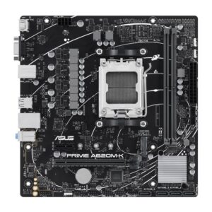ASUS Prime A620M-K | Socket AM5 | AMD A620 | 2xDDR5 | Micro-ATX | Moederbord