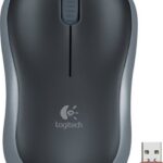 Logitech M185 | Draadloze Muis | Links- en Rechtshandig | RF | 1000 DPI | Zwart/Grijs