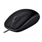 Logitech B110 Silent | Bekabelde Muis | Links- en Rechtshandig | USB-A | 1000 DPI | Zwart