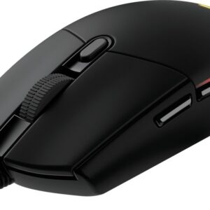 Logitech G203 LIGHTSYNC | Bedrade Gaming Muis | Links- en Rechtshandig | USB-A | 8.000 DPI | Zwart