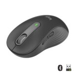 Logitech Signature M650 Large | Draadloze Muis | Rechtshandig | RF + Bluetooth | 2000 DPI | Grafiet