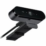 Logitech BRIO | 4K Ultra HD Webcam (13 MP) | HDR | 30 fps 4K / 60 fps Full HD | Windows Hello | USB-C