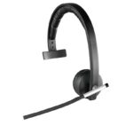 Logitech H820e | Draadloze Mono On-Ear Headset | Zwart