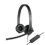 Logitech H570e | Bedrade On-ear USB-A Headset | Zwart