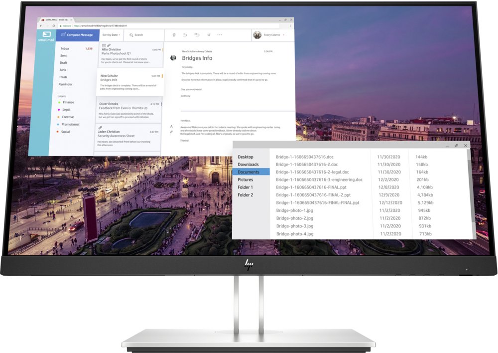HP E-Series E23 G4 23″ | 1920×1080 IPS | 60Hz | Monitor