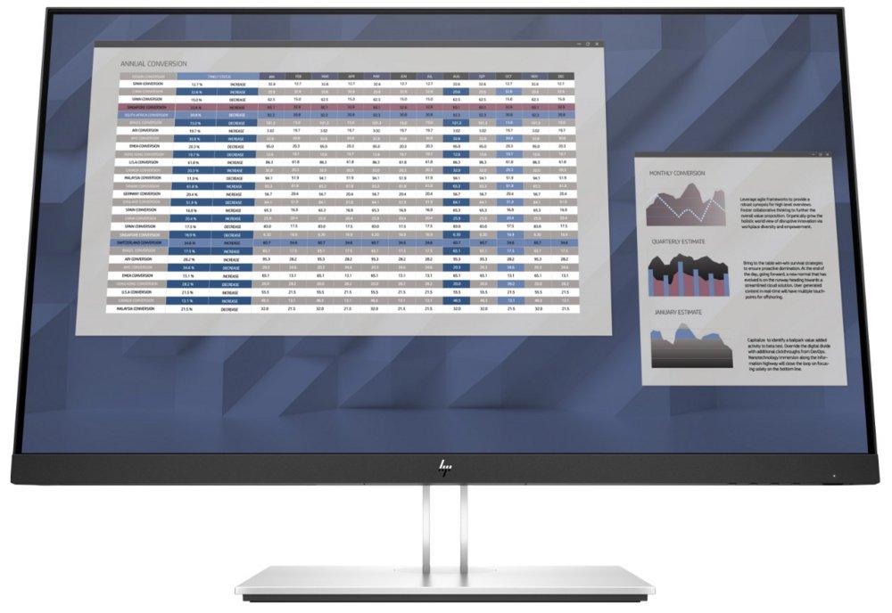 HP E-Series E27 G4 27″ | 1920×1080 IPS | 60Hz | Full HD Monitor | Zwart