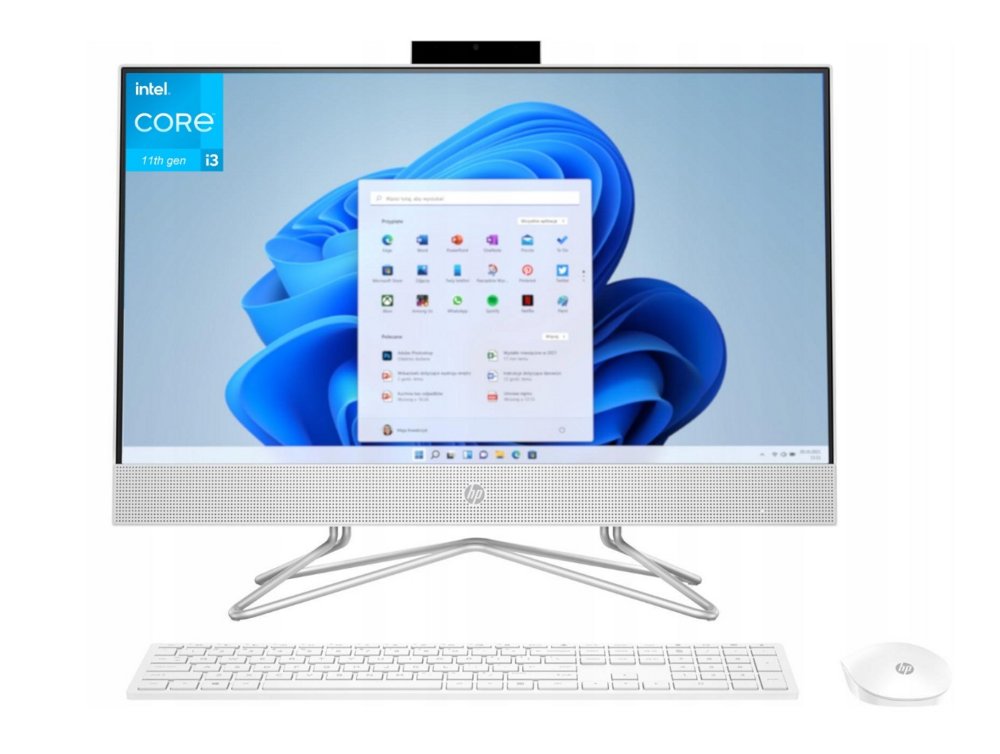 HP All-in-One 24-df1999nw | 23.8″ Full HD IPS | Intel Core i3-1115G4 | 8GB RAM | 512GB SSD | Windows 11 Home