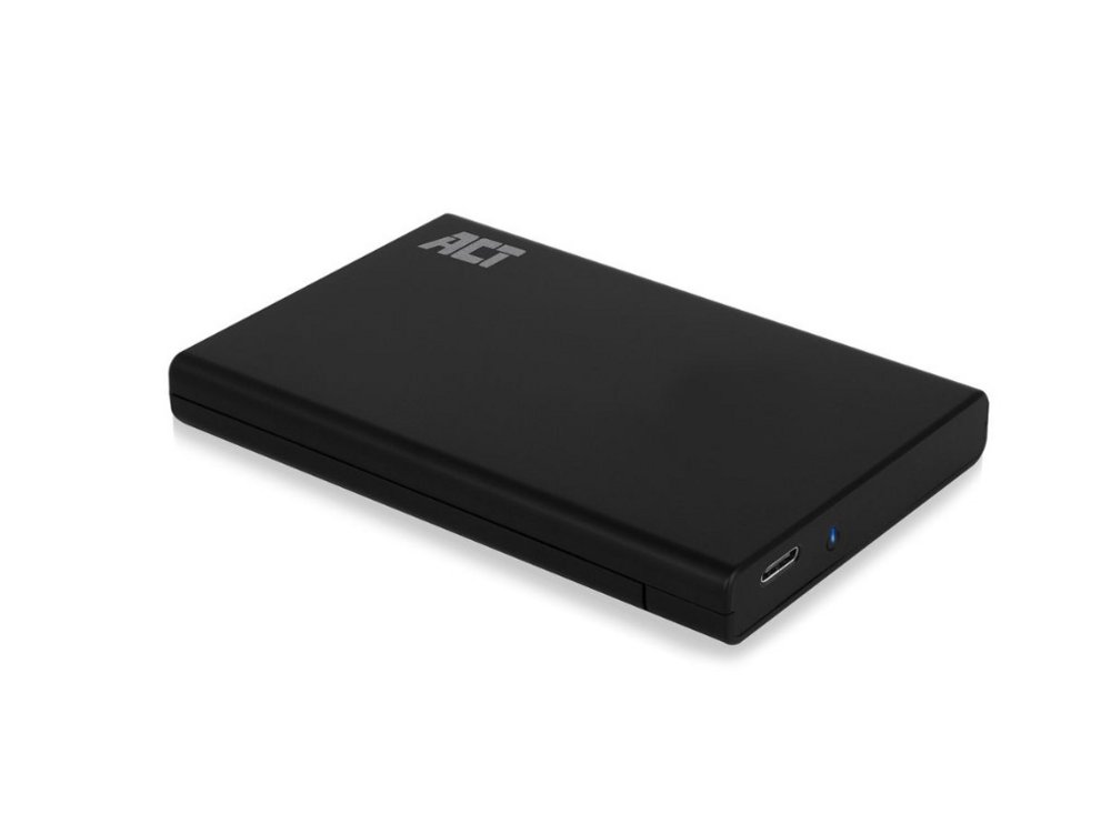 ACT AC1225 | USB-C 3.2 Gen2 2.5″ SATA HDD/SSD Behuizing | Tool-Free | 10 Gbps