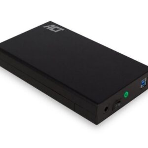 ACT AC1405 | 3,5″ SATA HDD Behuizing | USB 3.2 Gen1 (5 Gbit/s) | Schroefloos Design
