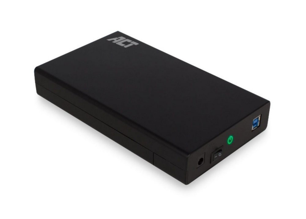 ACT AC1405 | 3,5″ SATA HDD Behuizing | USB 3.2 Gen1 (5 Gbit/s) | Schroefloos Design