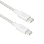 ACT AC3080 | USB 2.0 Kabel | USB-C naar USB-C | 60W | 480Mbps | Wit | 1 Meter