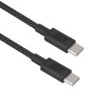 ACT AC3082 | USB 2.0 Kabel | USB-C naar USB-C | 60W | 480Mbps | Zwart | 1 Meter