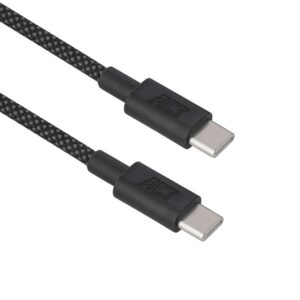 ACT AC3086 | USB 2.0 Kabel | USB-C naar USB-C | 240W | 480Mbps | Zwart | 1 Meter