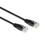 ACT netwerkkabel | Cat6 | U/UTP (UTP) | 0,9 m | Zwart | AC4000