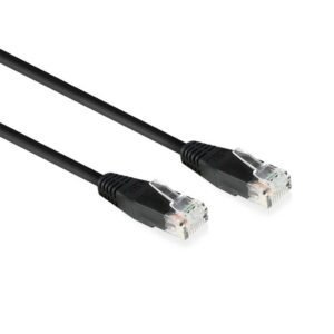 ACT netwerkkabel | Cat6 | U/UTP (UTP) | 0,9 m | Zwart | AC4000